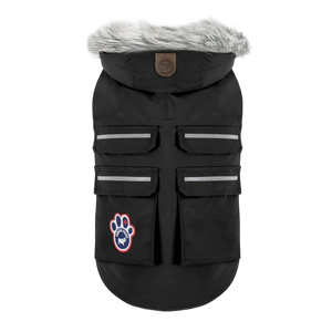 Canada Pooch Everest Explorer Jacket, Black, Size 18