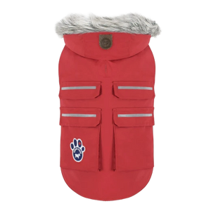 Canada Pooch Everest Explorer Jacket, Red, Size 14