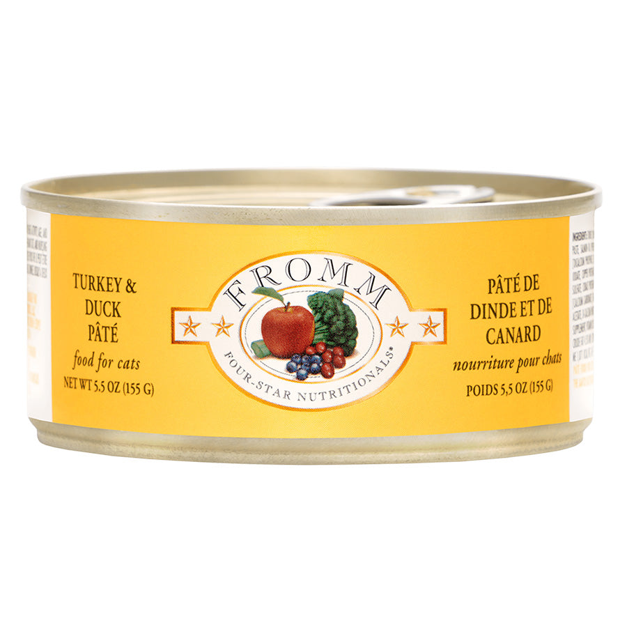 Fromm Turkey & Duck Canned Cat Food, 5.5oz