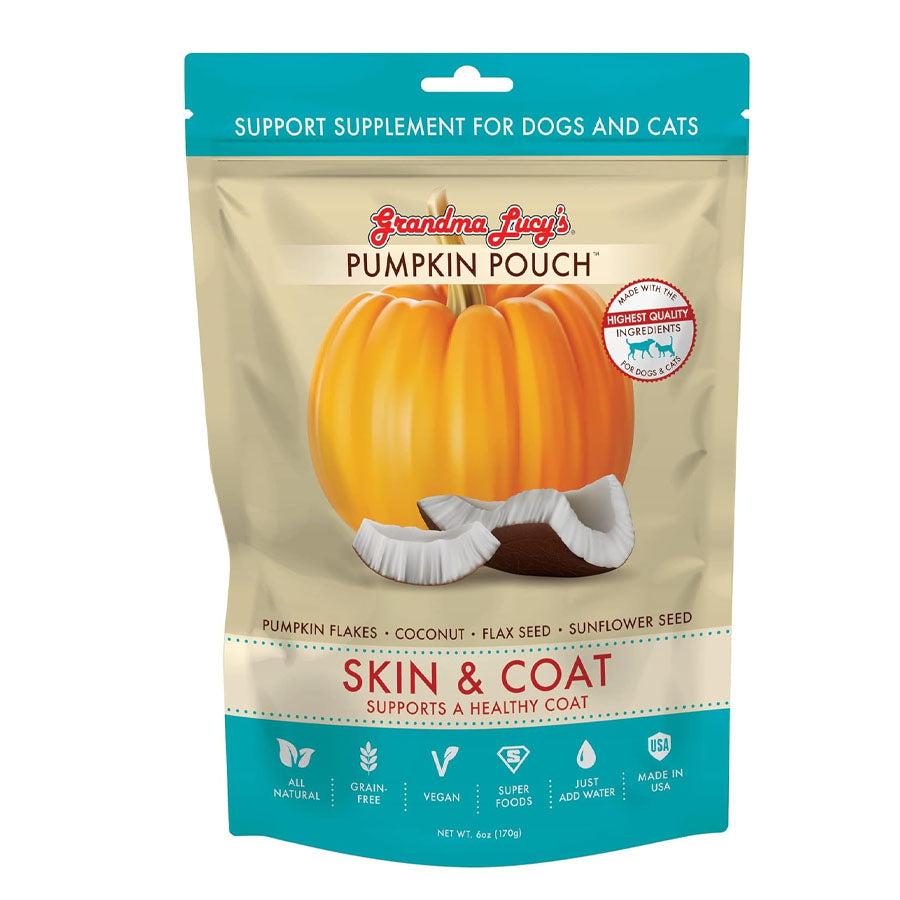 Grandma Lucy's Pumpkin Pouch Skin & Coat, 6oz