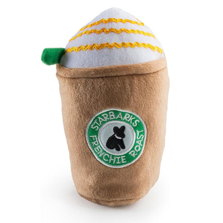 Haute Diggity Dog Starbarks w/ Straw (Brown Frappawcino)