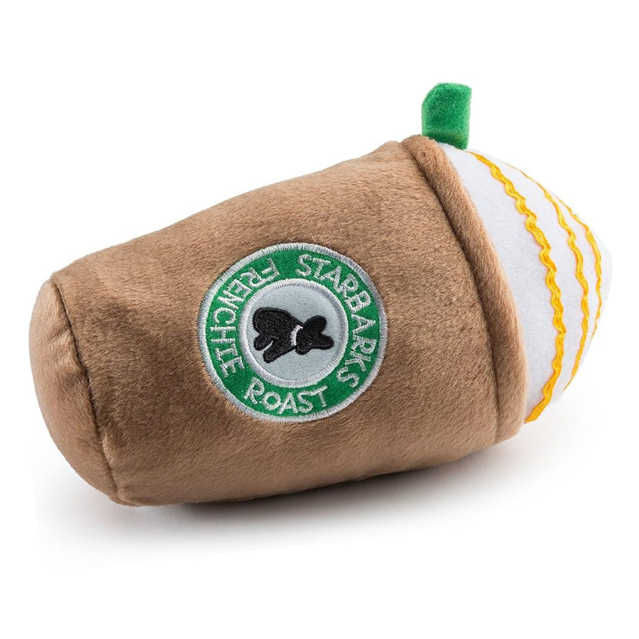 Haute Diggity Dog Starbarks w/ Straw (Brown Frappawcino)