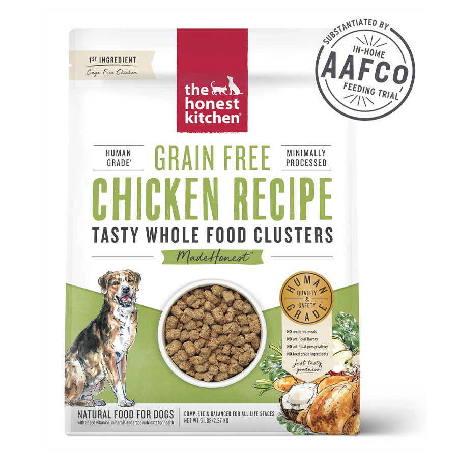Honest Kitchen Dog Clusters Whole Grain Chicken, 5lb