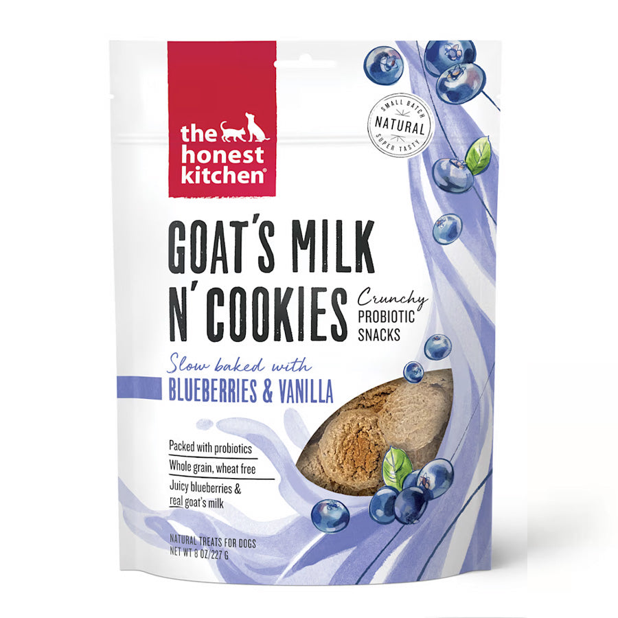 Honest Kitchen Goat's Milk Cookies, Blueberry, 8oz