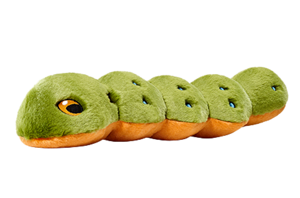 Fluff & Tuff Katie Caterpillar Dog Toy