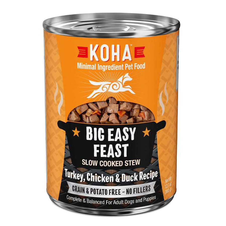 Koha Big Easy Feast Canned Dog Food, 12.7oz