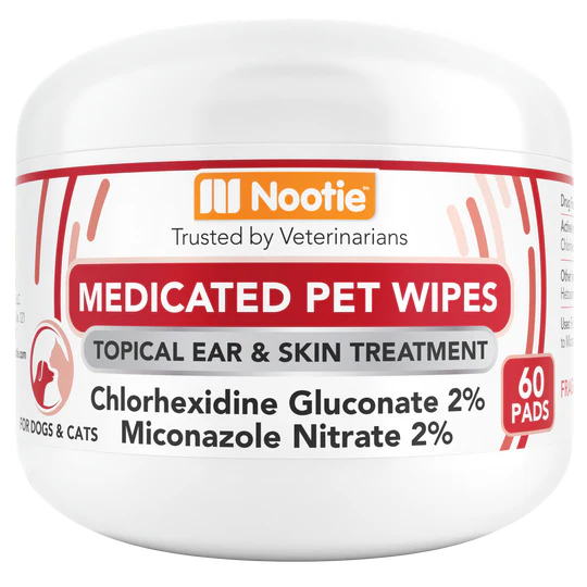 Nootie Medicated Wipes, 60 Count