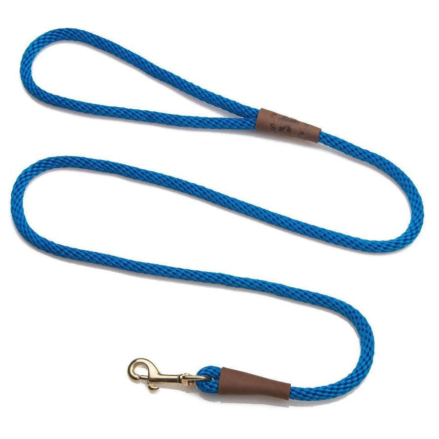 Mendota Pet Blue Snap Leash, 4'