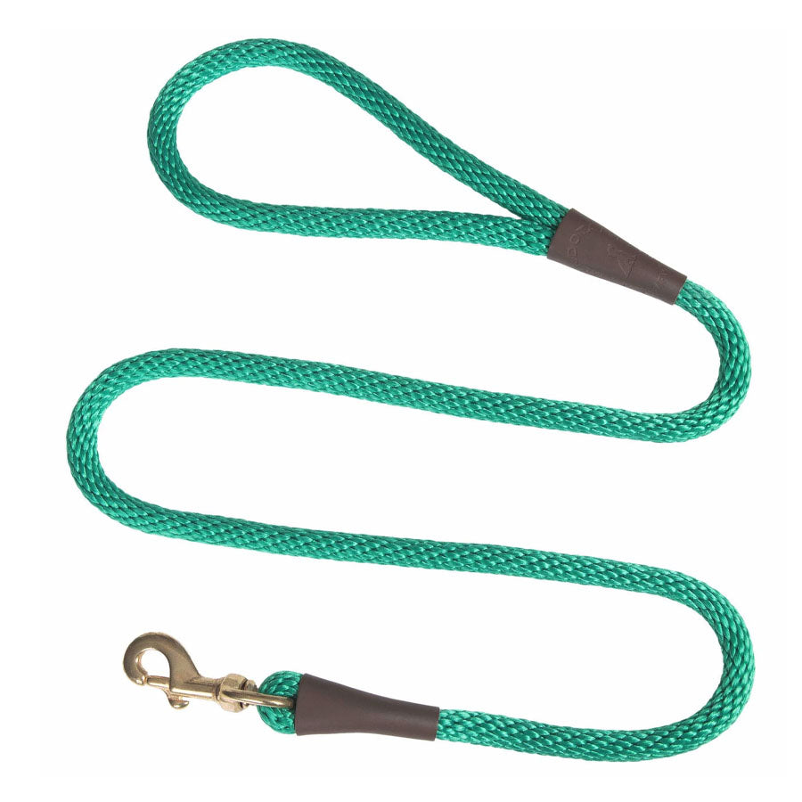 Mendota Pet Green Snap Leash, 4'