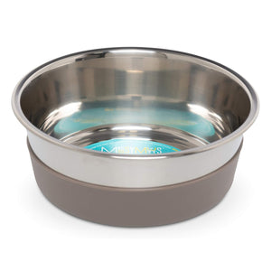 Messy Mutts Heavy Stainless Bowl w/Removable Silicone Base