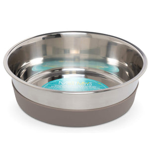 Messy Mutts Heavy Stainless Bowl w/Removable Silicone Base