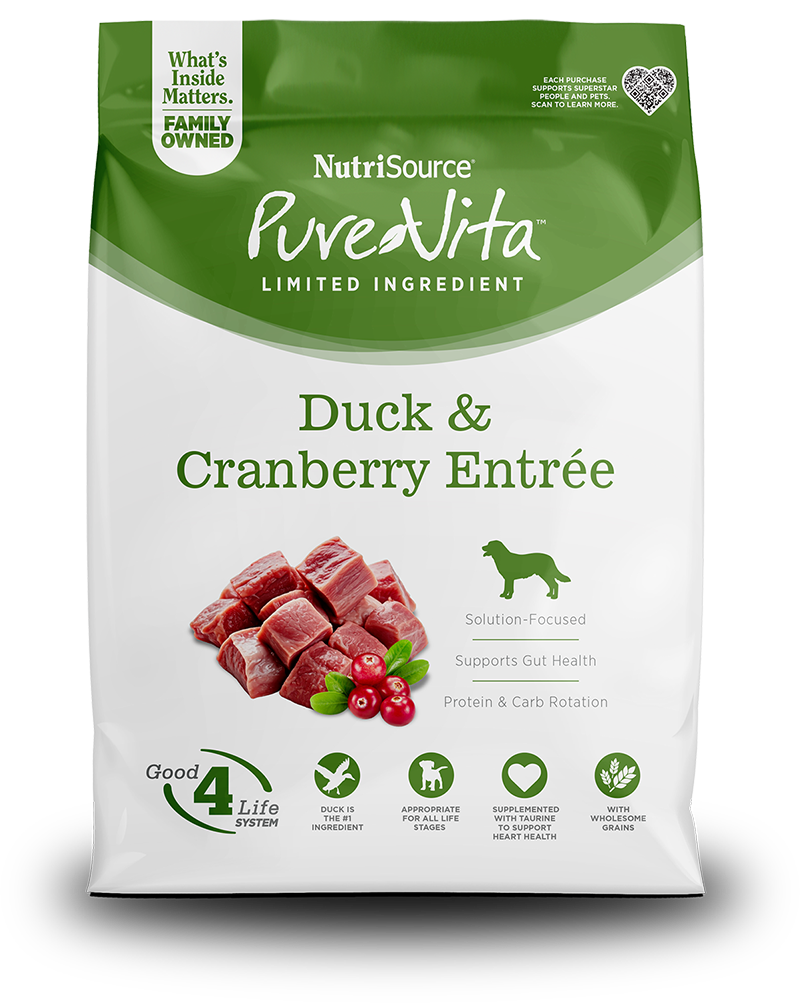Pure Vita Duck & Cranberry, 12lbs