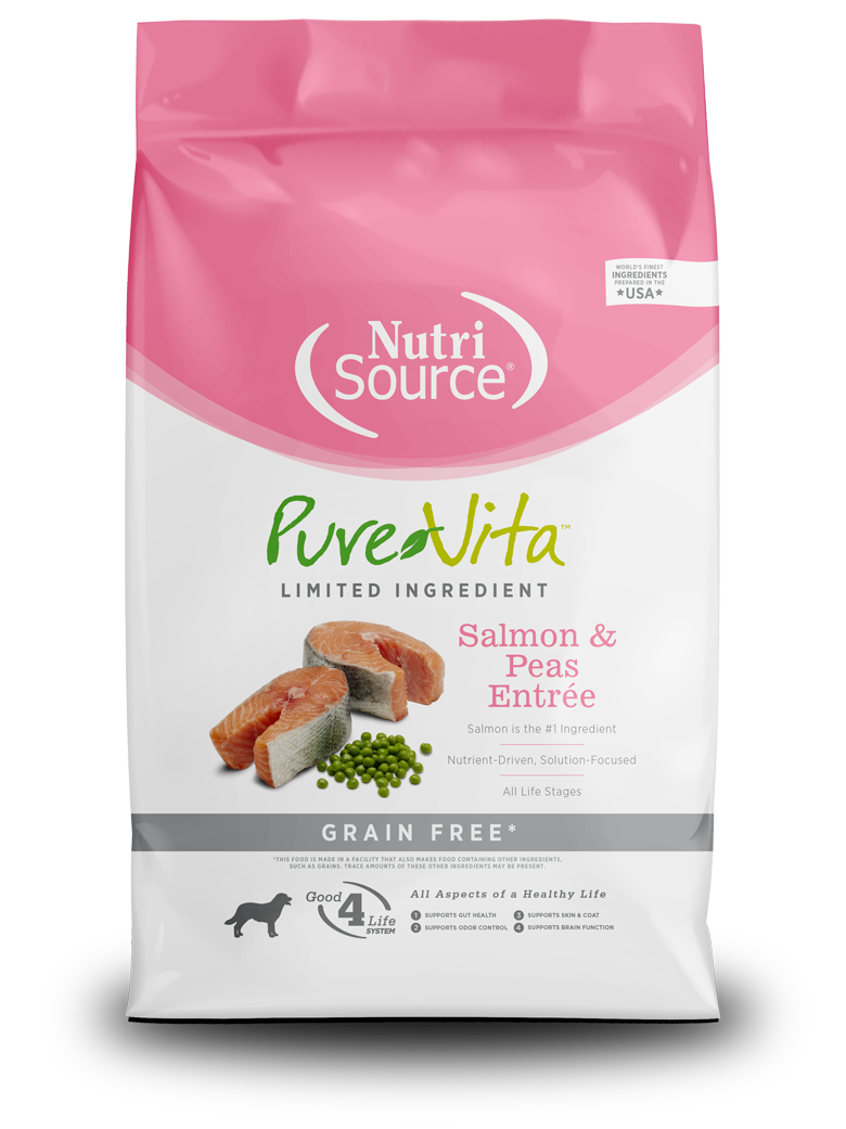 Pure Vita GF Salmon & Peas, 4lbs