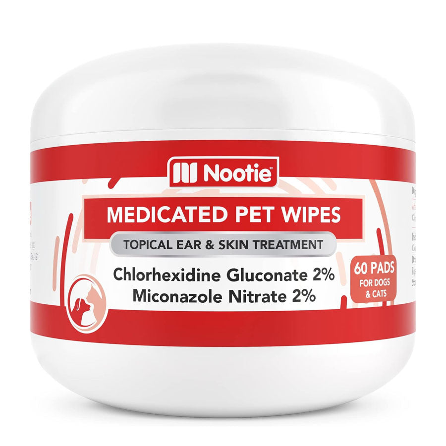 Nootie Medicated Wipes, 60 Count