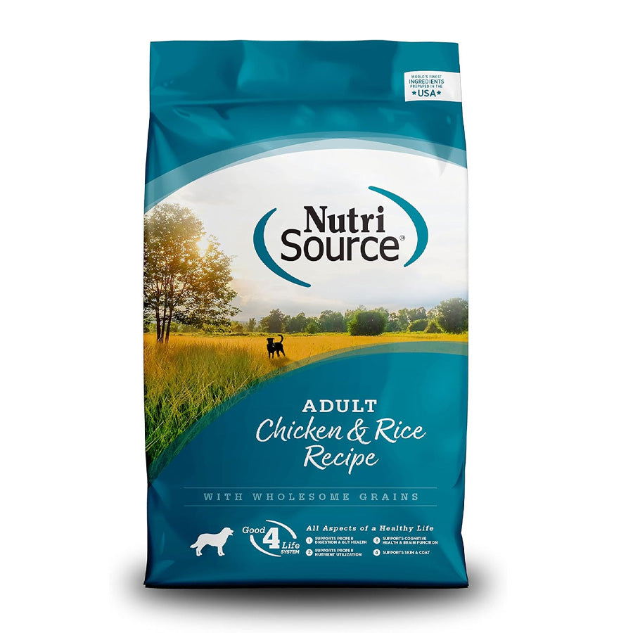 Nutrisource Large Breed Adult Lamb Meal & Rice Dog Food, 26lbs