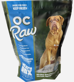 OC Raw Meaty Rox Lamb & Produce, 7lbs