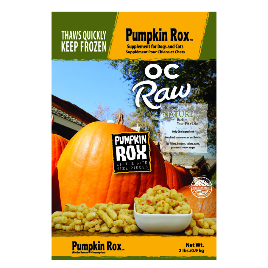 OC Raw Pumpkin Rox, 2lb