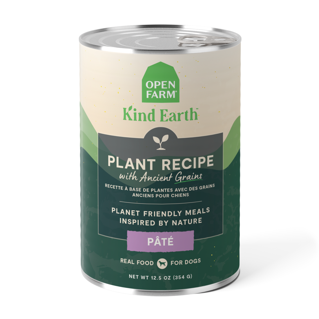 Open Farm Kind Earth Plant Recipe Pate for Dogs, 12.5oz