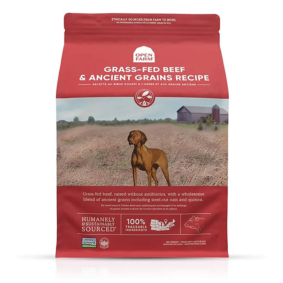 Open Farm Dog Ancient Grain Beef, 22lbs