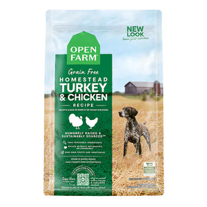 Open Farm Dog GF Homestead Turkey & Chicken