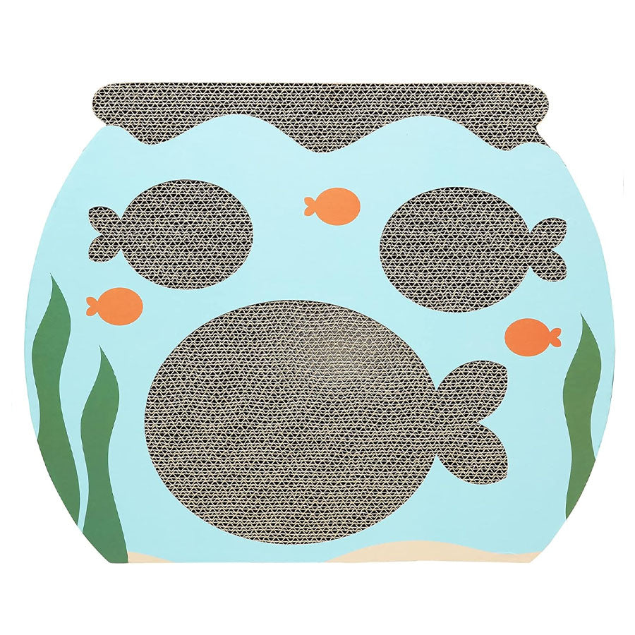 Pearhead Fish Tank Cat Scratch Pad