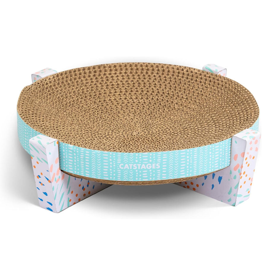 PetStages Scratch, Snuggle & Rest Corrugated Cat Scratcher With Catnip