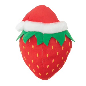 SnugArooz Berry Christmas Dog Toy, 9"