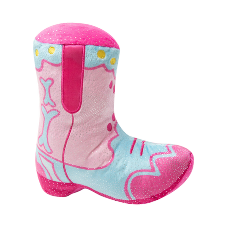 SnugArooz Single 2 Boot Plush Dog Toy, 7"