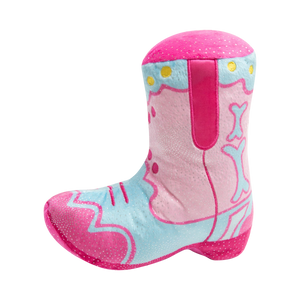 SnugArooz Single 2 Boot Plush Dog Toy, 7"