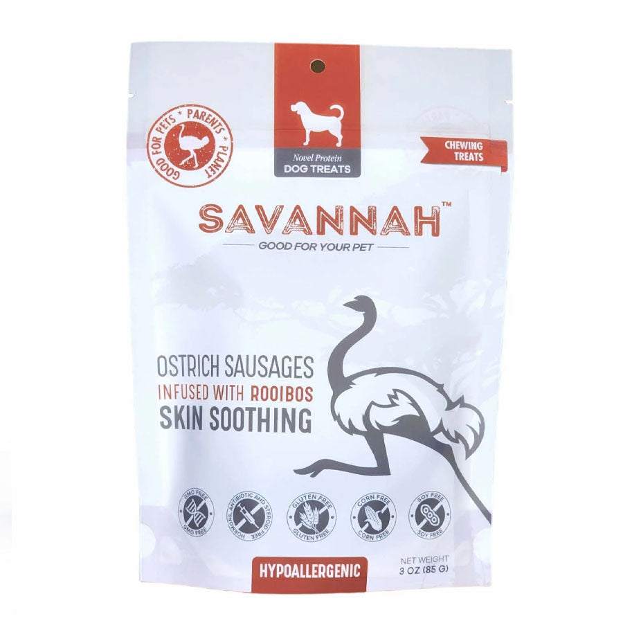 Savannah Ostrich Sausages with Rooibos, 3oz