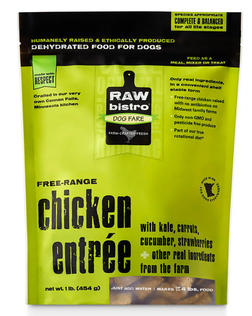 Raw Bistro Dehydrated Chicken, 1LB