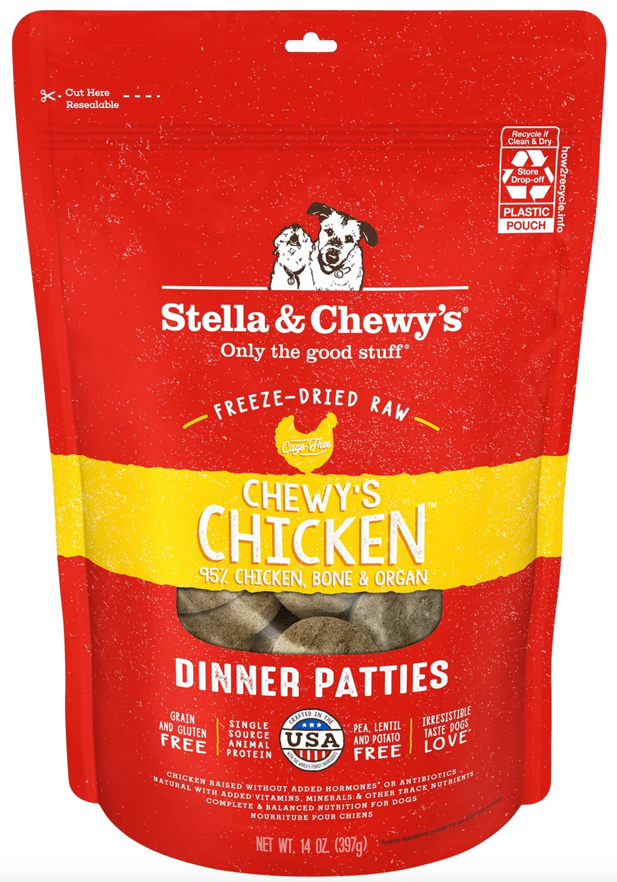 Stella & Chewys Freeze Dried Chicken, 25oz