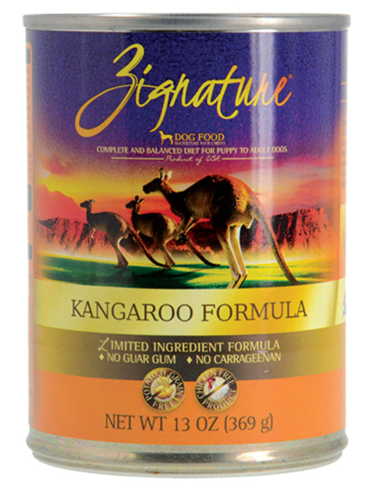 Zignature GF Limited Ingredient Canned Kangaroo Formula, 13oz