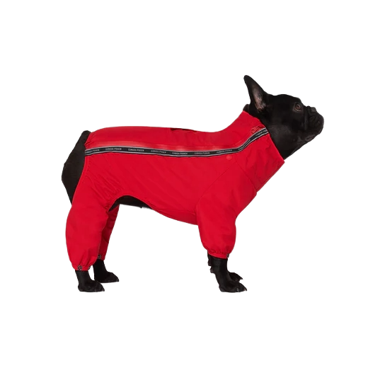Canada Pooch Snowsuit, Red, Size 10