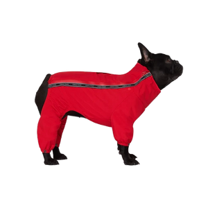 Canada Pooch Snowsuit, Red, Size 10
