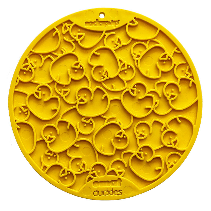 SodaPup Duckies Emat lickmat with suction cups