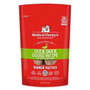 Stella & Chewys Freeze Dried Duck Duck Goose Dinner