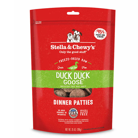 Stella & Chewys Freeze Dried Duck Duck Goose Dinner