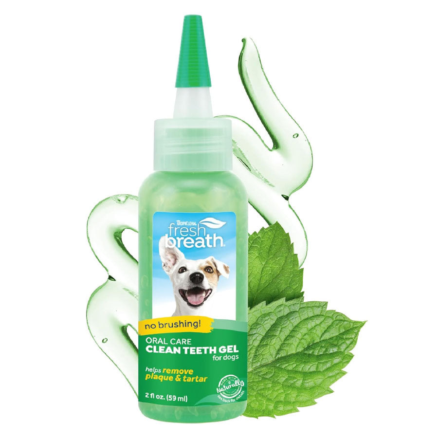 Tropiclean Fresh Breath Dog Clean Teeth Gel, 2oz