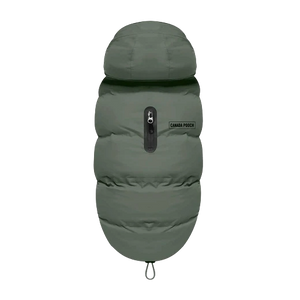 Canada Pooch The Waterproof Puffer, Forest Green, Size 10