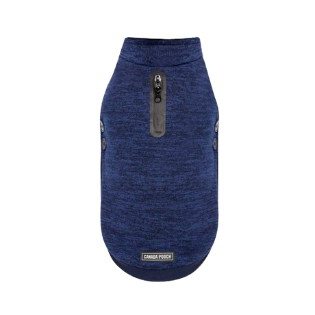 Canada Pooch Waterproof Sweater, Blue, Size 26