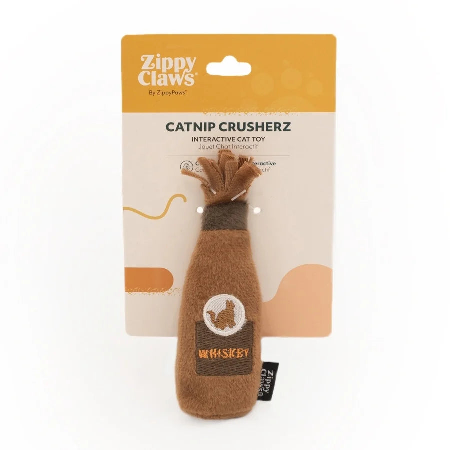 ZippyClaws Catnip Crusherz Whiskey