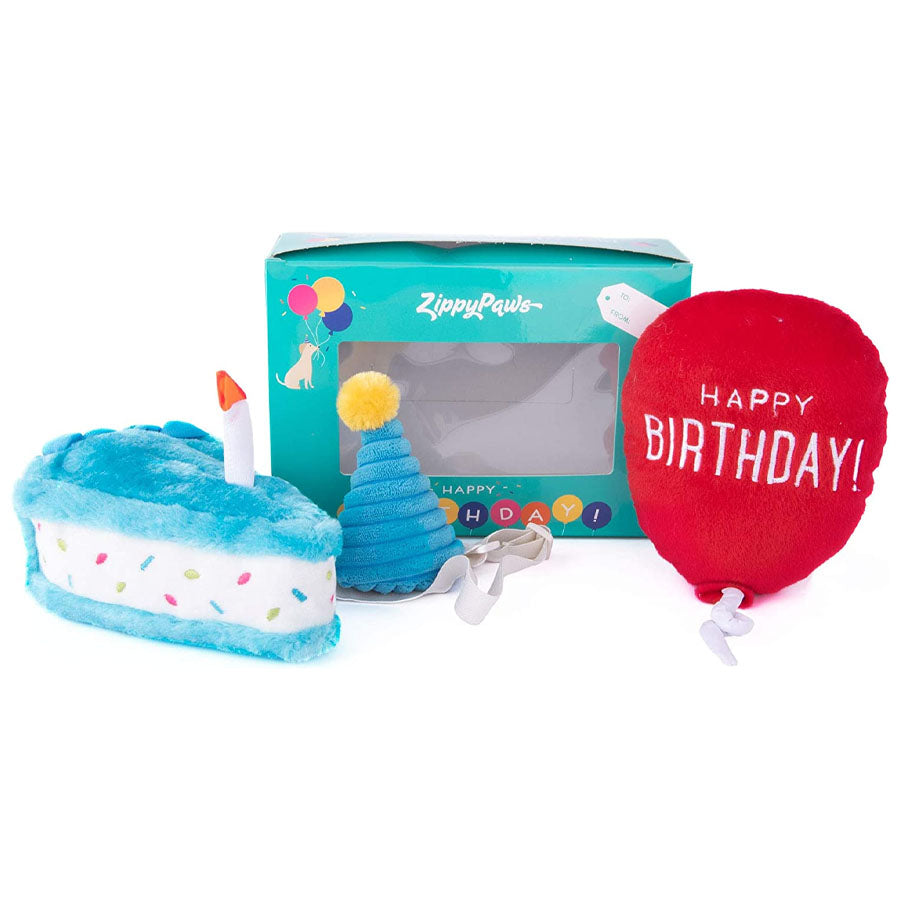 Zippy Baws Rabbit Zippy Paws Birthday Box, 3 Pack – Pet Evolution Online Store