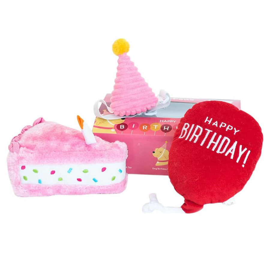 Zippy Baws Rabbit Zippy Paws Birthday Box, 3 Pack – Pet Evolution Online Store