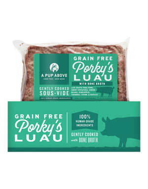 A Pup Above Frozen GF Porky's Luau, 1lb patty