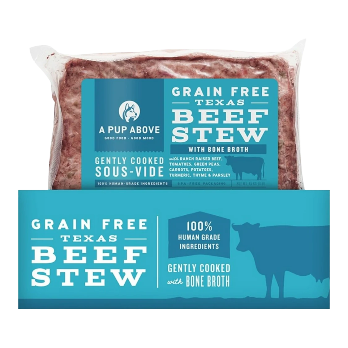 A Pup Above Texas Beef Stew, 12lbs