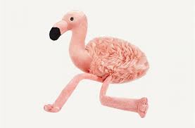 Fluff & Tuff Lola Flamingo Dog Toy