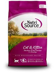 Nutrisource Cat & Kitten Chicken & Rice Formula, 12lbs