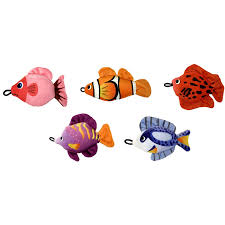 Fabcat Gone Fishing Assorted Toys