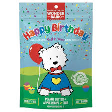 Wonder Bark Happy Birthday Soft Baked Dog Treats, 6oz